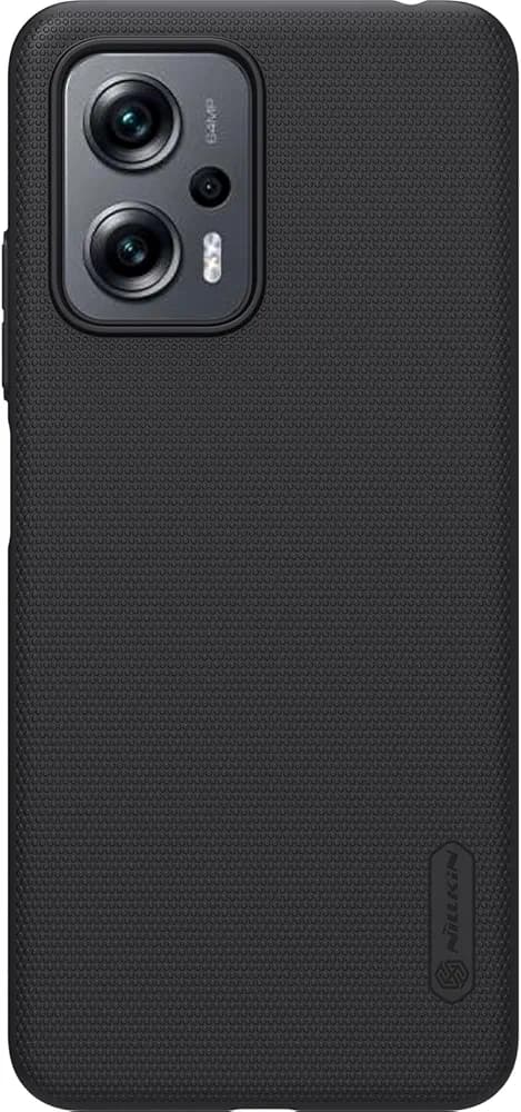 Nillkin Case for Xiaomi Redmi K50i K 50i (6.6" Inch) Super Frosted Hard Back Dotted Grip Cover PC Black Color