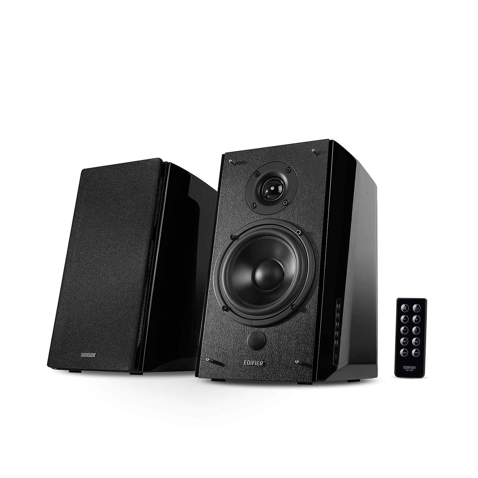 Edifier R2000DB Powered Bluetooth Bookshelf Speakers - Near-Field Studio Monitors - Optical Input - 5 inch Subwoofer - 120 Watts RMS Speakers