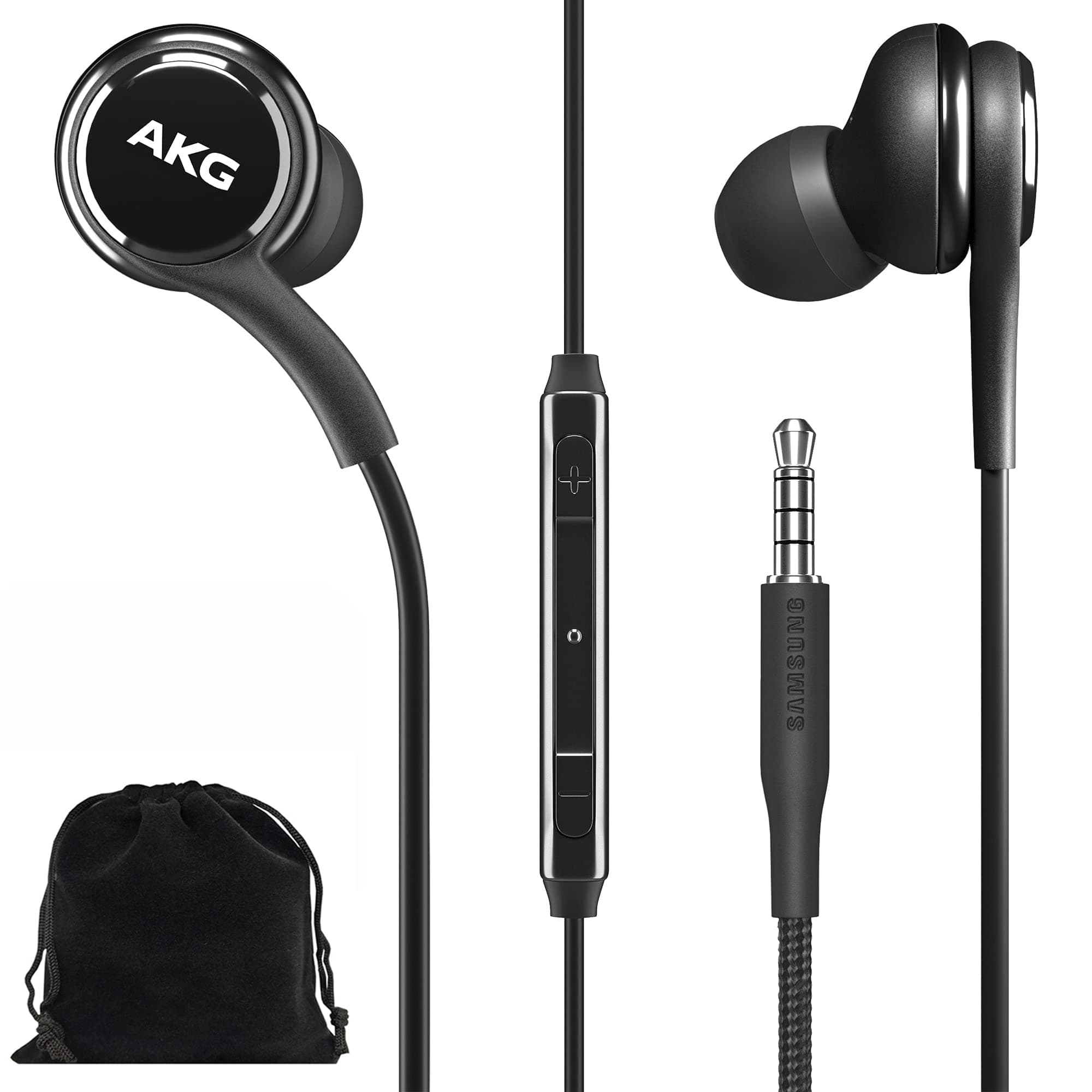 Samsung AKG Earbuds Original 3.5mm in-Ear Earbud Headphones with Remote & Mic for Galaxy A71, A31, Galaxy S10, S10e, Note 10, Note 10+, S10 Plus, S9 -...