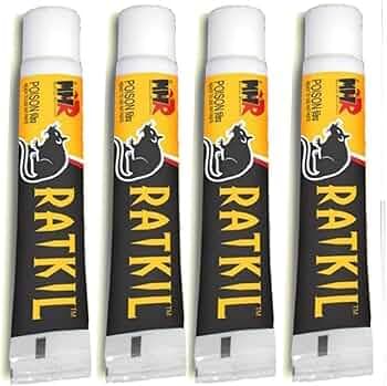Mmr Making Marvelous Big Rat Killer Powerful Strong Paste For Home Hotel Storage Rodent Control Die 35 Gm - Pack Of 2, Big (2), White