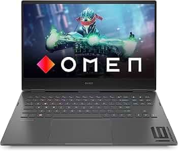 HP OMEN Gaming Laptop, 13th Gen Intel Core i5-13420H 40.9 cm (16.1inch) FHD (1920 x 1080) Micro-Edge, Anti-Glare(16GB, 512 GB SSD)/ NVIDIA GeForce RTX...