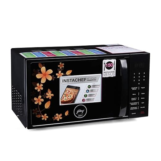 Godrej 20 L Grill Microwave Oven (GME 720 GF1 PZ, Coral Blossom) Microwave Ovens
