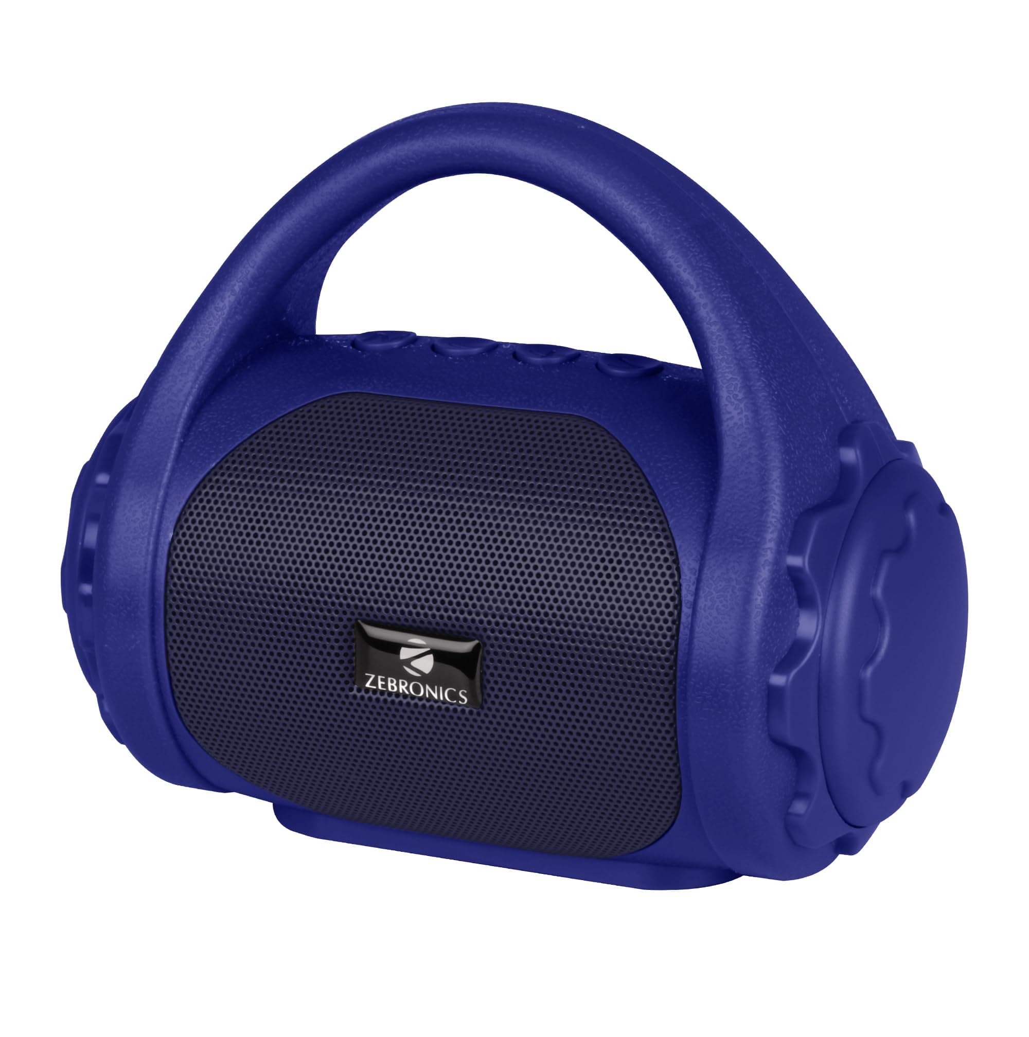 Zebronics ZEB-COUNTY 3 W Wireless Bluetooth Portable Speaker With Supporting Carry Handle, USB, SD Card, AUX, FM & Call Funct