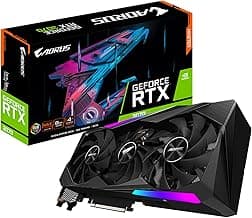 AORUS Gigabyte Nvidia GeForce RTX 3070 Master 8GB GDDR6 pci_e_x16 Graphics Card (GV-N3070AORUS M-8GD)