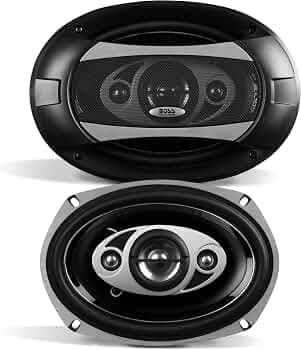 BOSS Audio P69.4C Phantom 800-watt 4 way auto 6' x 9' Coaxial Speaker