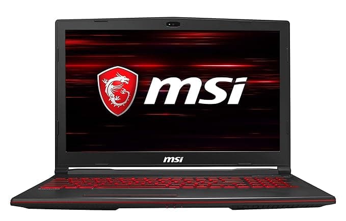 MSI Gaming GL63 9SD-1042IN Intel Core i5-9300H 9th Gen 15.6-inch Gaming Laptop(8GB/1TB HDD + 256GB NVMe SSD/Windows 10 Home/GTX 1660 Ti, 6GB Graphics/