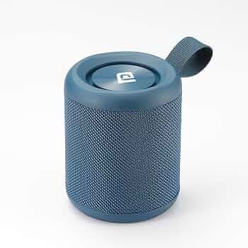 (Refurbished) Portronics SoundDrum P 20W Portable Bluetooth Speaker with 6-7 hrs Playback Time, Handsfree Calling, USB Slot, Aux-in Port, Type C Charg...