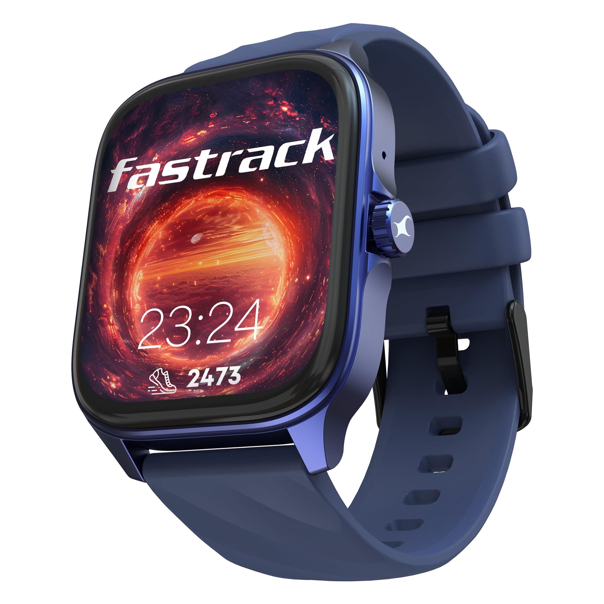 Fastrack New Astor FS1 PRO Smartwatch|Large Super AMOLED Display (1.97") AOD|NextGen Chipset lag Free & Fast Experience|Functional Crown|SingleSync BT...