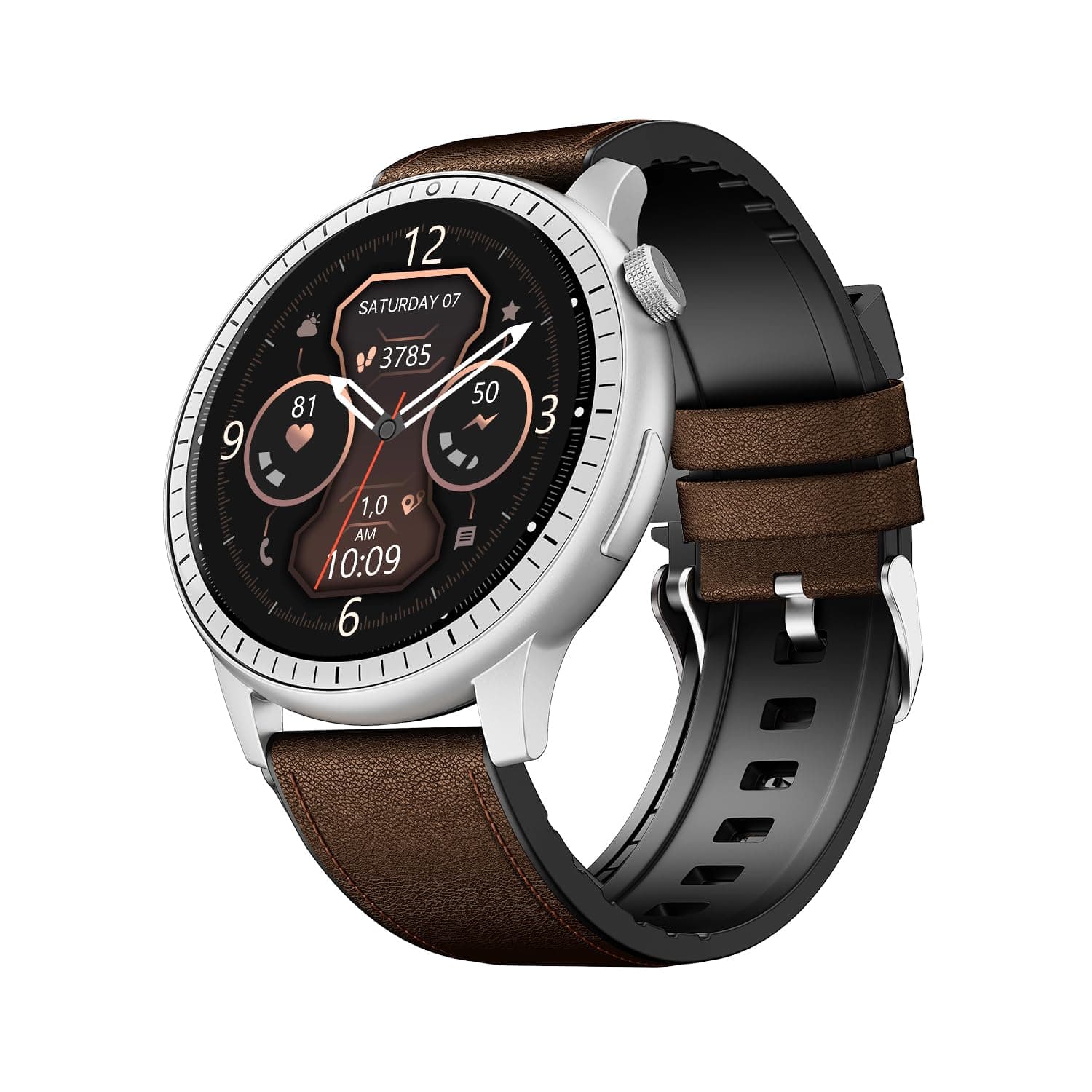 Boat Valour Watch 1 R, AI Smart Habit Builder, 1.43" 3D Immersive AMOLED Display, 1000 nits, Light-Weight Aluminium Build 3 ATM, 10 Days Battery Life,...