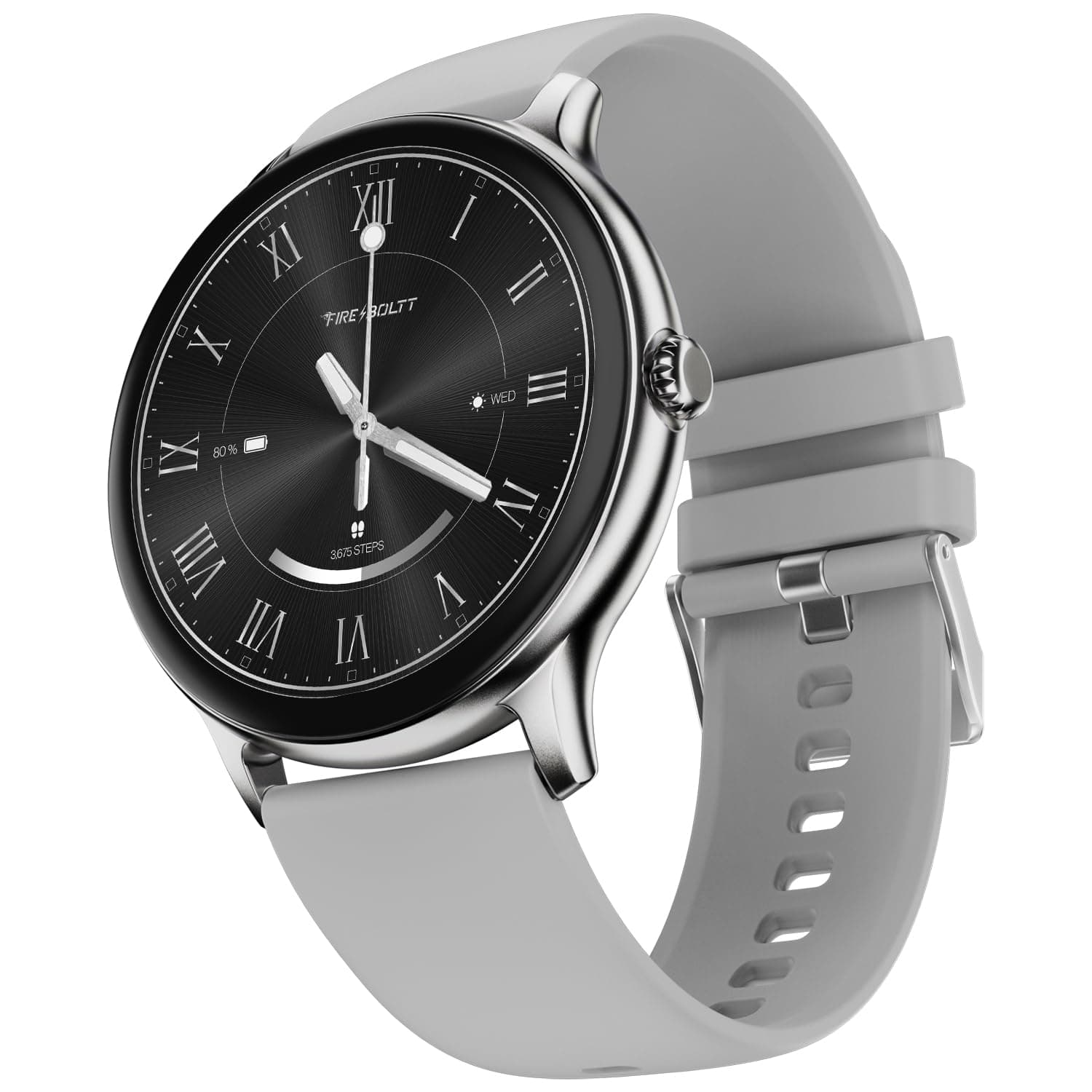 Fire-Boltt Phoenix Bluetooth Calling Smartwatch 1.3" 240*240 PX High Res with 120+ Sports Modes, SpO2, Heart Rate Monitoring & IP67 Rating