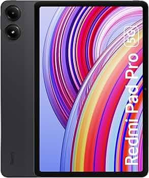 (Refurbished) Redmi Pad Pro 5G |Snapdragon 7s Gen 2|30.7cm(12.1") Tablet|33+ Days Standby| 10000mAh|HyperOS|8GB, 128GB|Quad Speakers |Wi-Fi 6 + 5G |Gr...