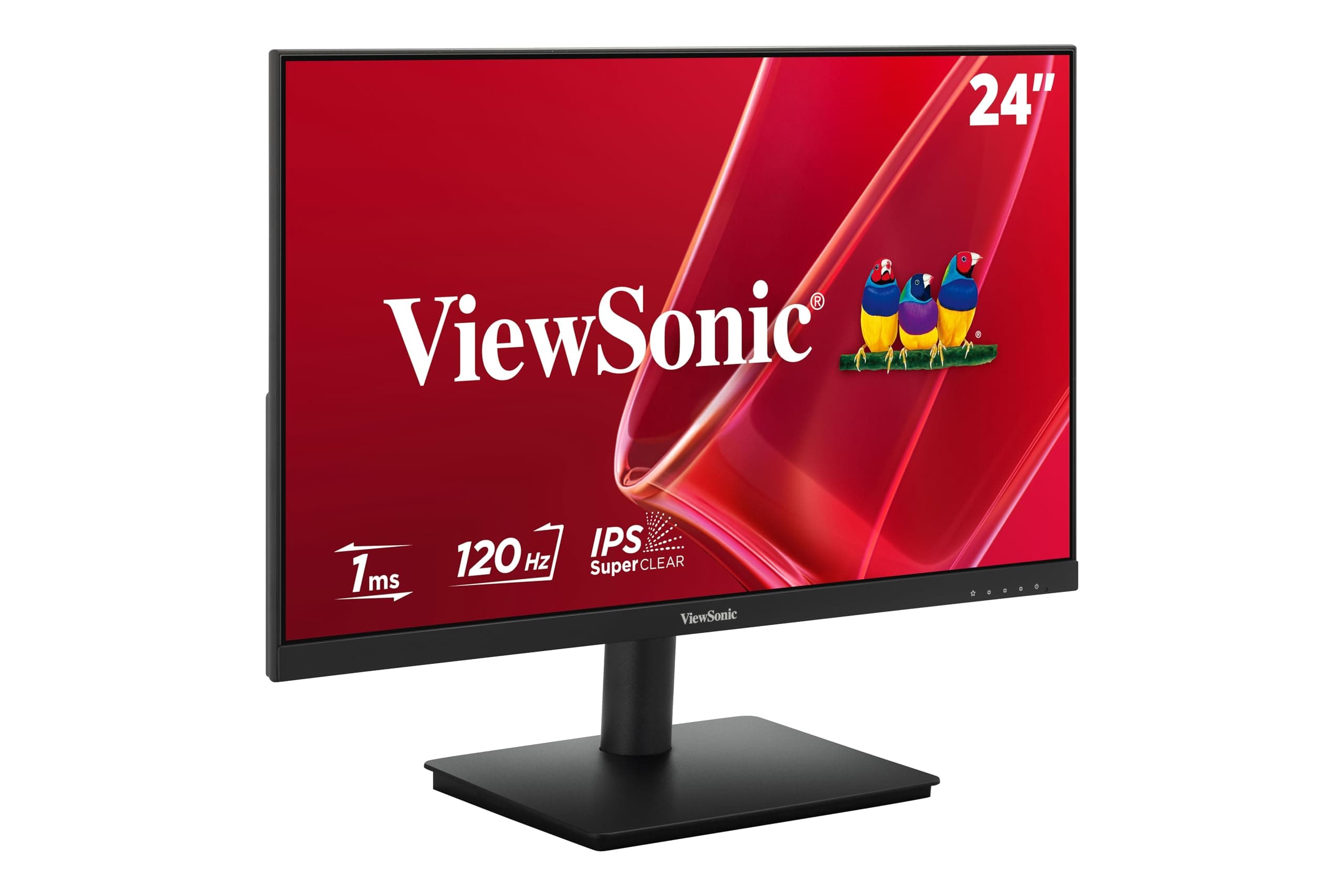 ViewSonic VA240A-H 24-inch (60.96cm) Full HD 1080p Monitor | IPS | 120Hz | 1ms | SuperClear | Eye-Care (Flicker-Free & Low Blue Light) | HDMI & VGA | ...