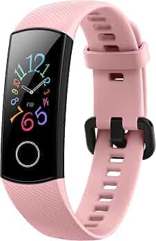 (Renewed) Honor Activated Charcoal Foam Band 5 (Coral Pink)
