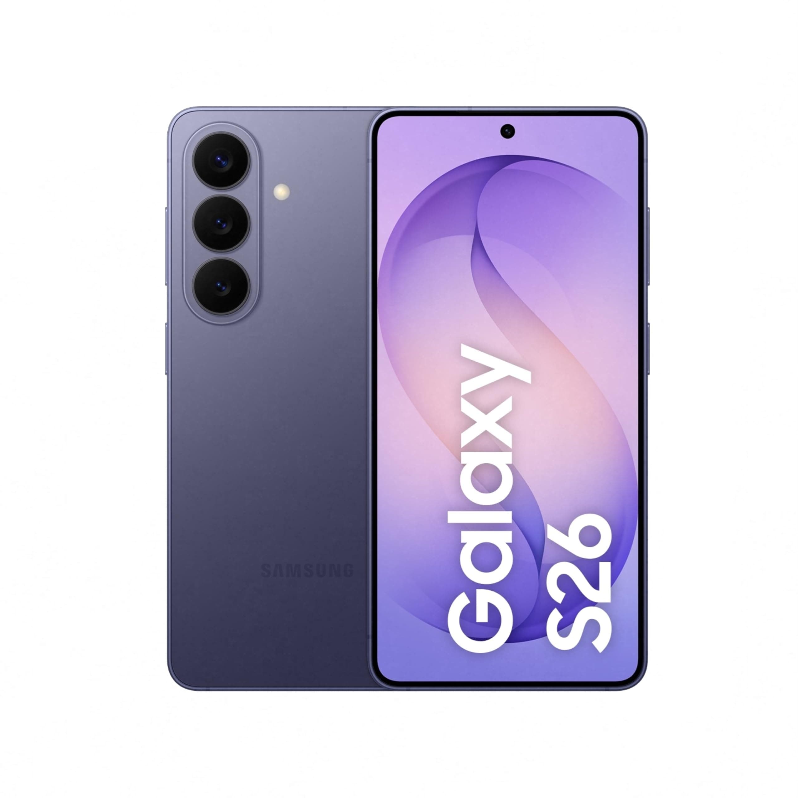 Samsung Galaxy S26 5G (Cobalt Violet, 12GB RAM, 512GB Storage), AI Phone, Photo Assist, Creative Studio, 50MP Camera, and 4300mAh Battery