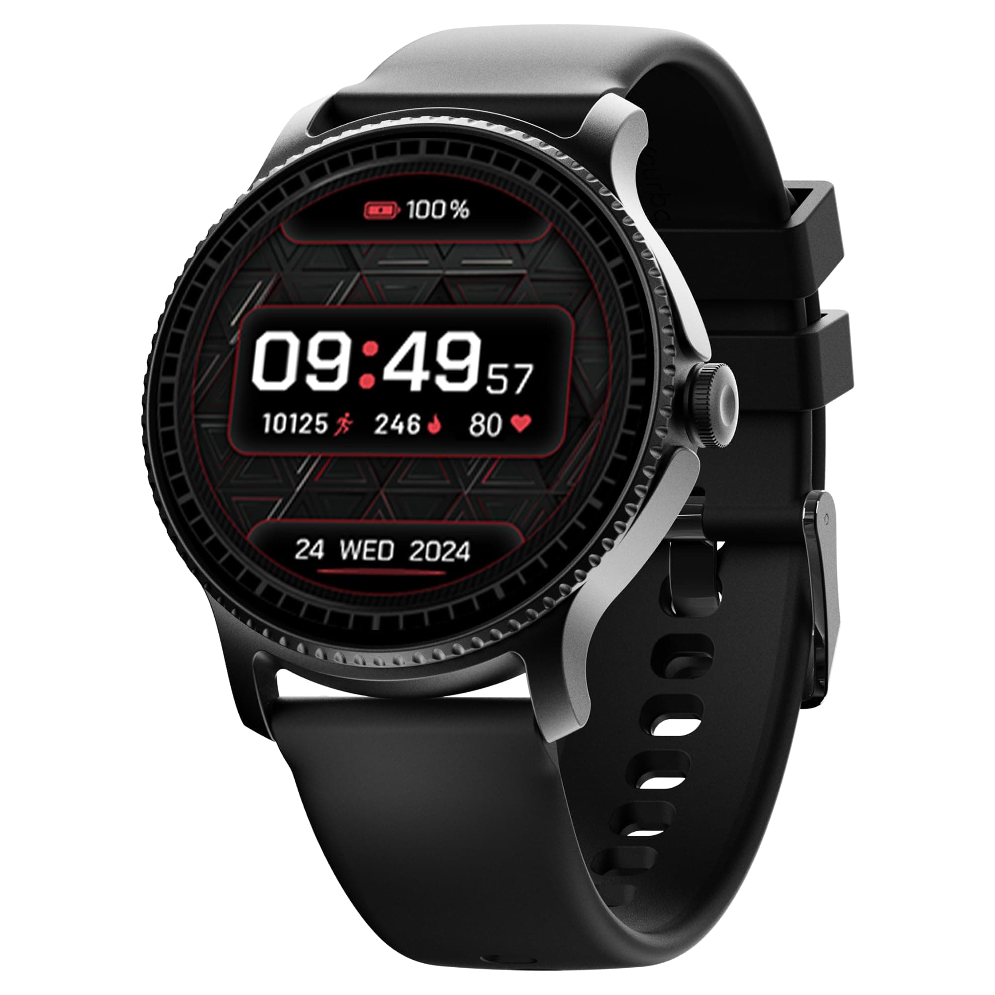 boAt Newly Launched Lunar Discovery w/ 1.39" (3.5 cm) HD Display, Turn-by-Turn Navigation, DIY Watch Face Studio, Bluetooth Calling, Emergency SOS, QR...