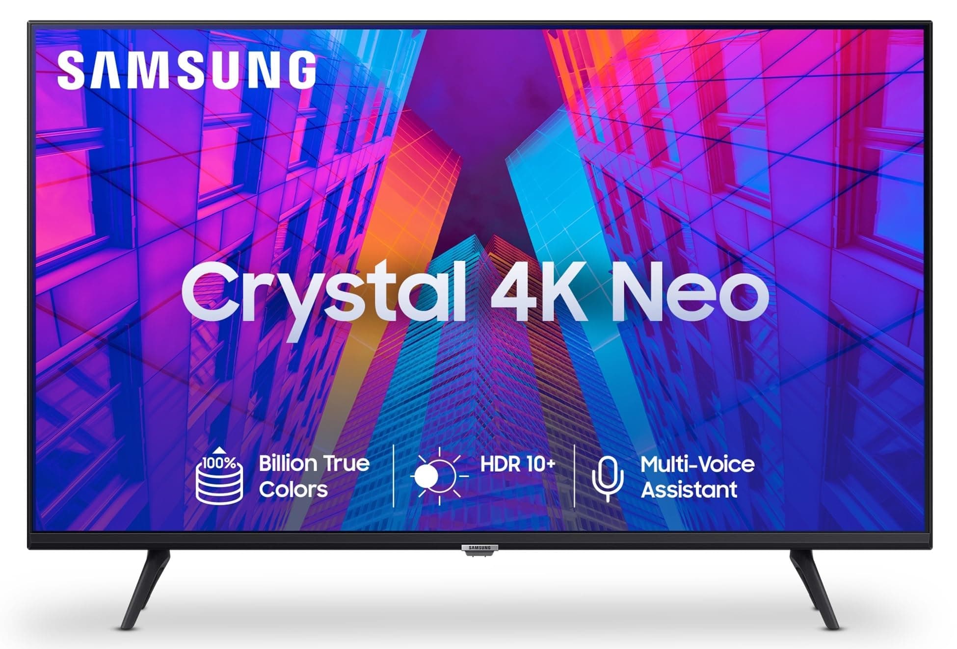 Samsung 108 cm (43 inches) Crystal 4K Neo Series Ultra HD Smart LED TV UA43AUE65AKXXL (Black) (2022 Model)