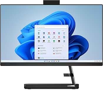 Lenovo IdeaCentre AIO 3 Intel Celeron 7305 22" FHD IPS 3-Side Edgeless All-in-One Desktop with Alexa Built-in (8GB/512GB SSD/Win11/HD 720p Camera/Wire...
