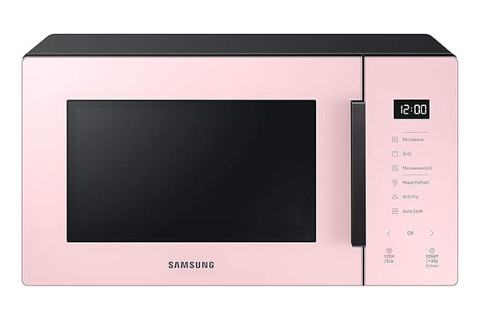 SAMSUNG 23 L Baker Series Microwave Oven (MG23T5012CP/TL, Pink, With Crusty Plate) Microwave Ovens