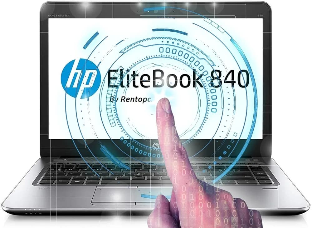 (Renewed) HP Elitebook Laptop 840G4 Touch Screen Intel Core i5 - 7300u Processor 7th Gen, 8 GB Ram & 128 GB SSD, 14.1 Inches (Ultra Slim & Feather Light 1.54KG) Notebook Computer