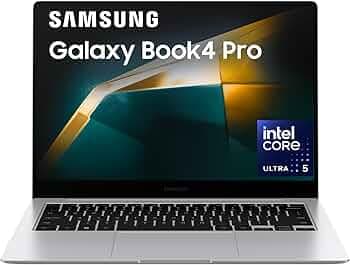 Samsung Galaxy Book4 Pro | Intel Evo Core Ultra 5 125H | Built-in AI | 14" (35.56cm) Touchscreen Dynamic AMOLED 2X 120Hz| 500 Nits (16GB/512GB SSD/Int...