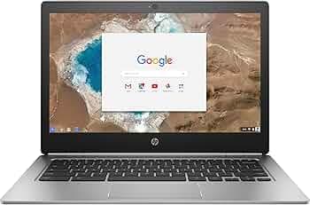 (Refurbished) HP Chromebook 13 G1 6th Gen Intel Pentium 4405Y Thin & Light HD Laptop (4 GB RAM/32 GB eMMC Storage/13.3" (33.8 cm) HD/Chrome OS/WiFi/Bl...