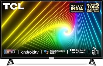 TCL 108 cm (43 inches) Full HD Certified Android Smart LED TV 43S6500FS (Black) (2020 Model)