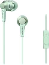 Pioneer SE-C3T Wired in Ear Headphone with Mic (Mint Green)