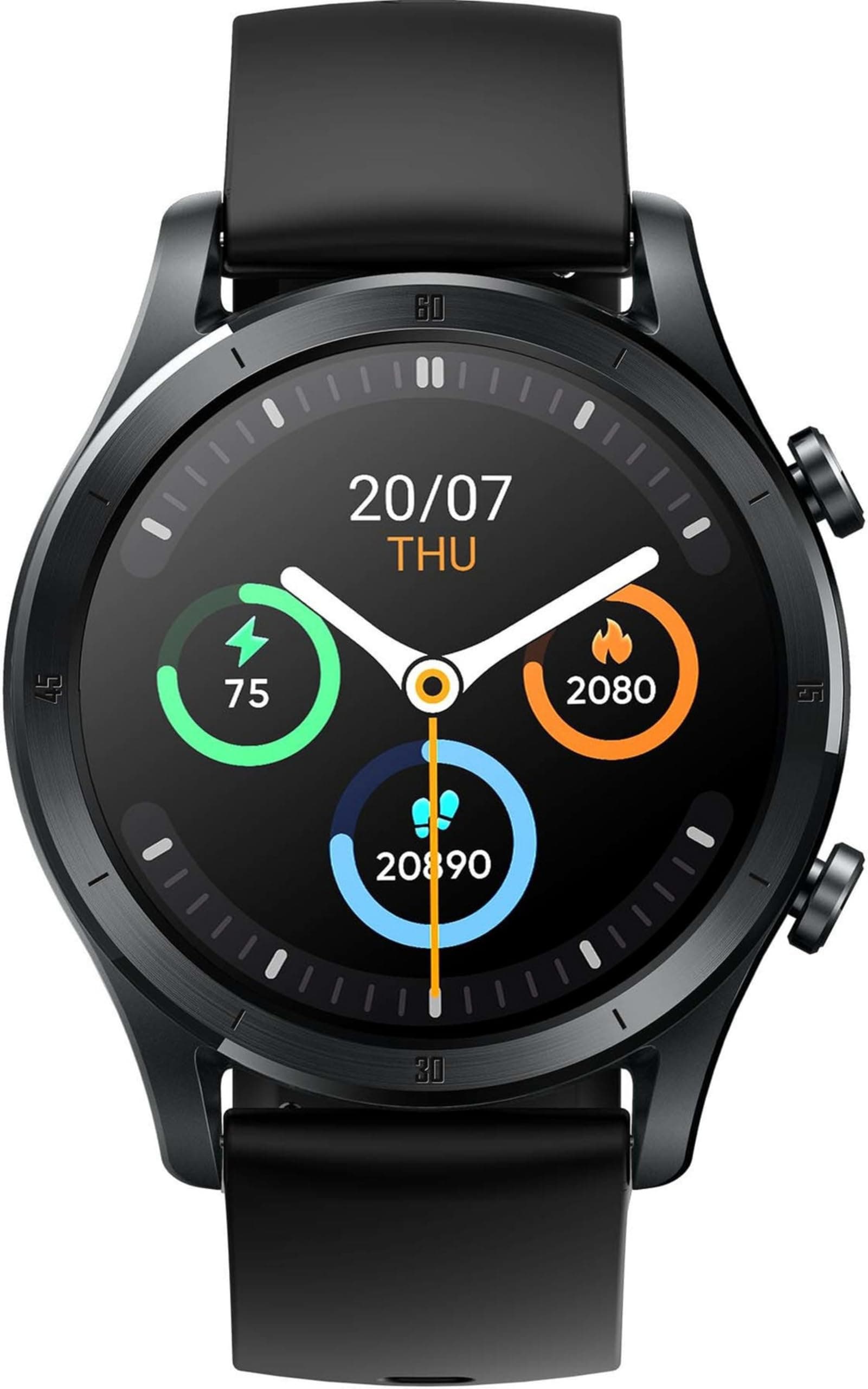 realme Smart Watch R100 (Black) | 1.32" HD Color Display | Bluetooth Calling & Sync Contacts | 100+ Watch Faces & Activity Tracking | Long Battery Lif...