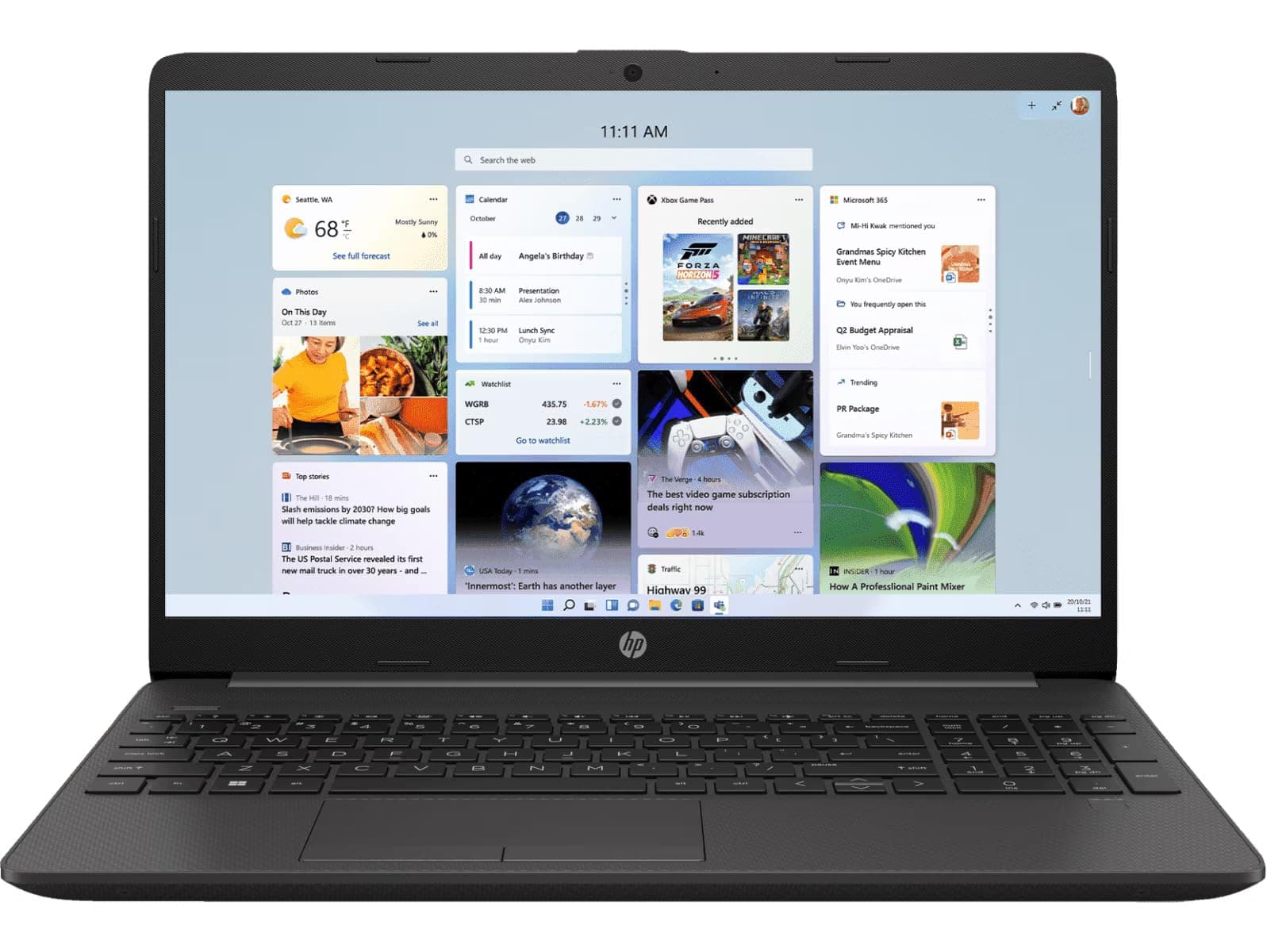 HP Laptop 255 G9 (2024), AMD Athlon Silver 3050U - (4GB/256GB SSD/AMD Radeon Graphics/Windows 11 Pro) Thin and Light Business Laptop/15.6" (39.62cm)/B...
