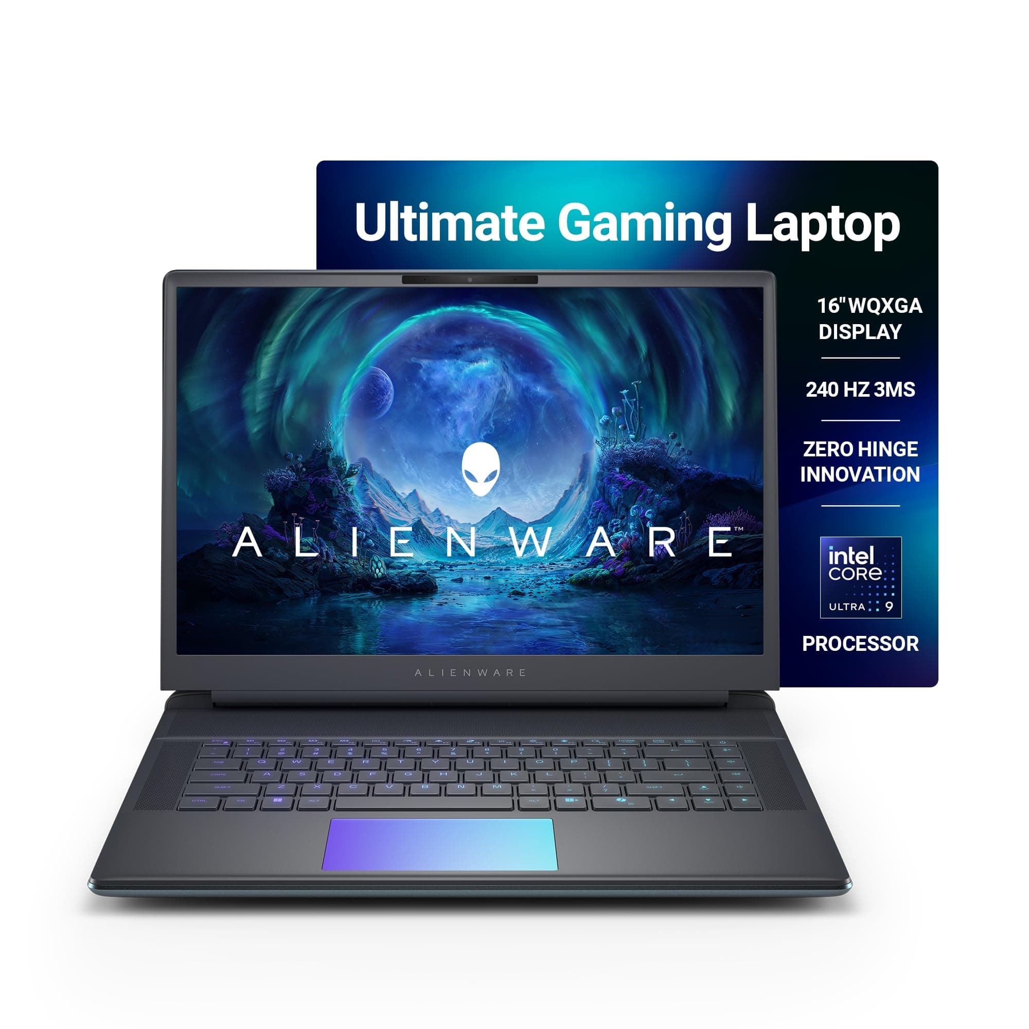 Alienware 16 Area-51 Gaming Laptop, AI Enabled Core Ultra 9 275HX Proc, 32GB DDR5, 2TB SSD, RTX 5080 16GB GDDR7 Graphics, 16.0" WQXGA 240Hz 500 nits D...