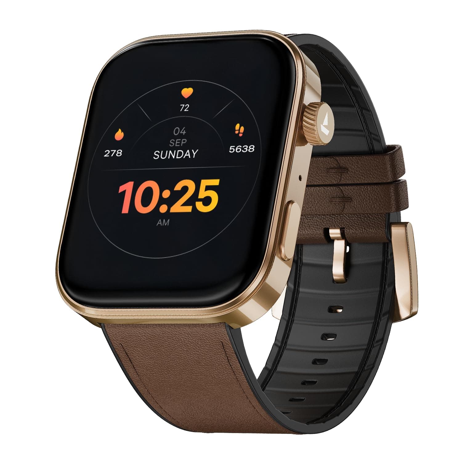 Boat Chrome Endeavour, 1.96 (4.97 cm) AMOLED Display, AI Coach Health Insights, Advanced S1 Processor, Auto Heart Rate, HRV, VO2 Max, Stress, TBT, IP6...