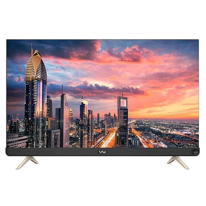 Vu 126 cm (50 inches) Cinema Series 4K Ultra HD Android Smart LED TV 50LX (Matte Black) (2021 Model) I 100 Watt Front Soundbar Smart Televisions