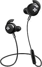 Philips Audio SHB4305 BASS+ Bluetooth Neckband Earphones with 12.2 mm Drivers, 6 Hr Playtime, Mic (Black)