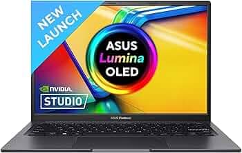 (Refurbished) ASUS Creator Series Vivobook 14X OLED (2023), Intel Core i7-12650H 12th Gen, 14" (35.56 cm) 2.8K 90Hz OLED, Laptop (16GB/1TB/4GB RTX 205...
