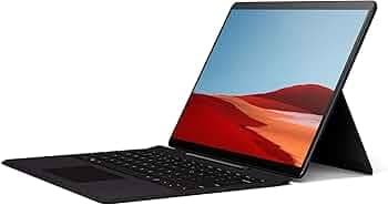 Microsoft Surface Pro X 13" Touch-Screen Microsoft SQ1 - 8GB Memory - 256GB Solid State Drive WiFi + 4G LTE Matte Black