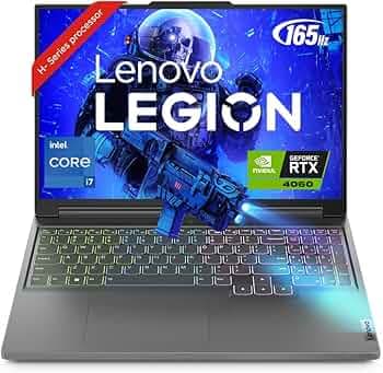 Lenovo Legion Slim 5 Intel Core i7 13620H 16" (40.64cm) WQXGA IPS 165Hz 300Nits Gaming Laptop (16GB/1TB SSD/Win 11/Office 2021/NVIDIA RTX 4060 8GB/Ale...