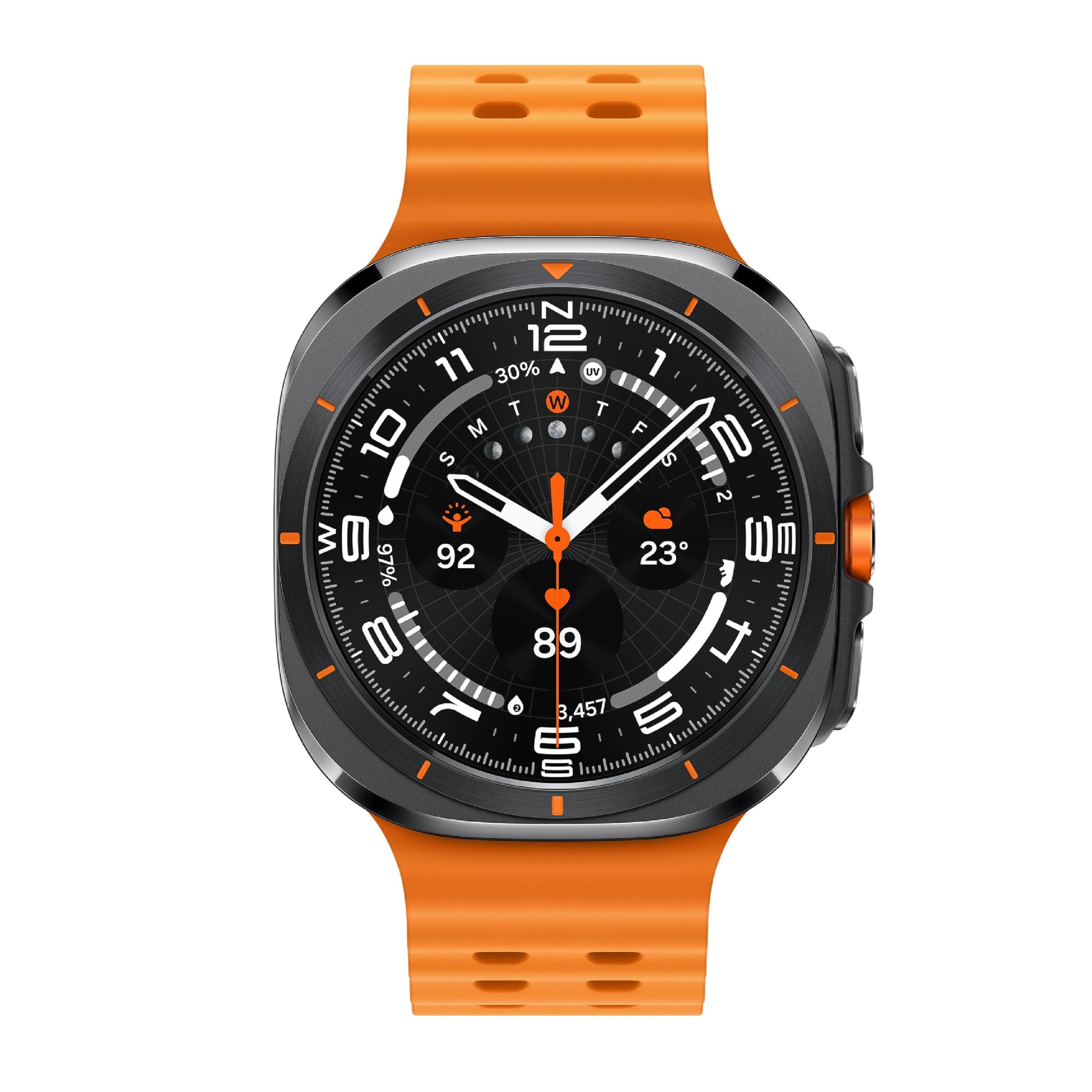 Samsung Galaxy Watch Ultra (47mm, LTE, Gray) with Upto 100h battery | 3nm Processor | Dual GPS | Quick Button/Siren | Sapphire Glass & Titanium | 10AT...
