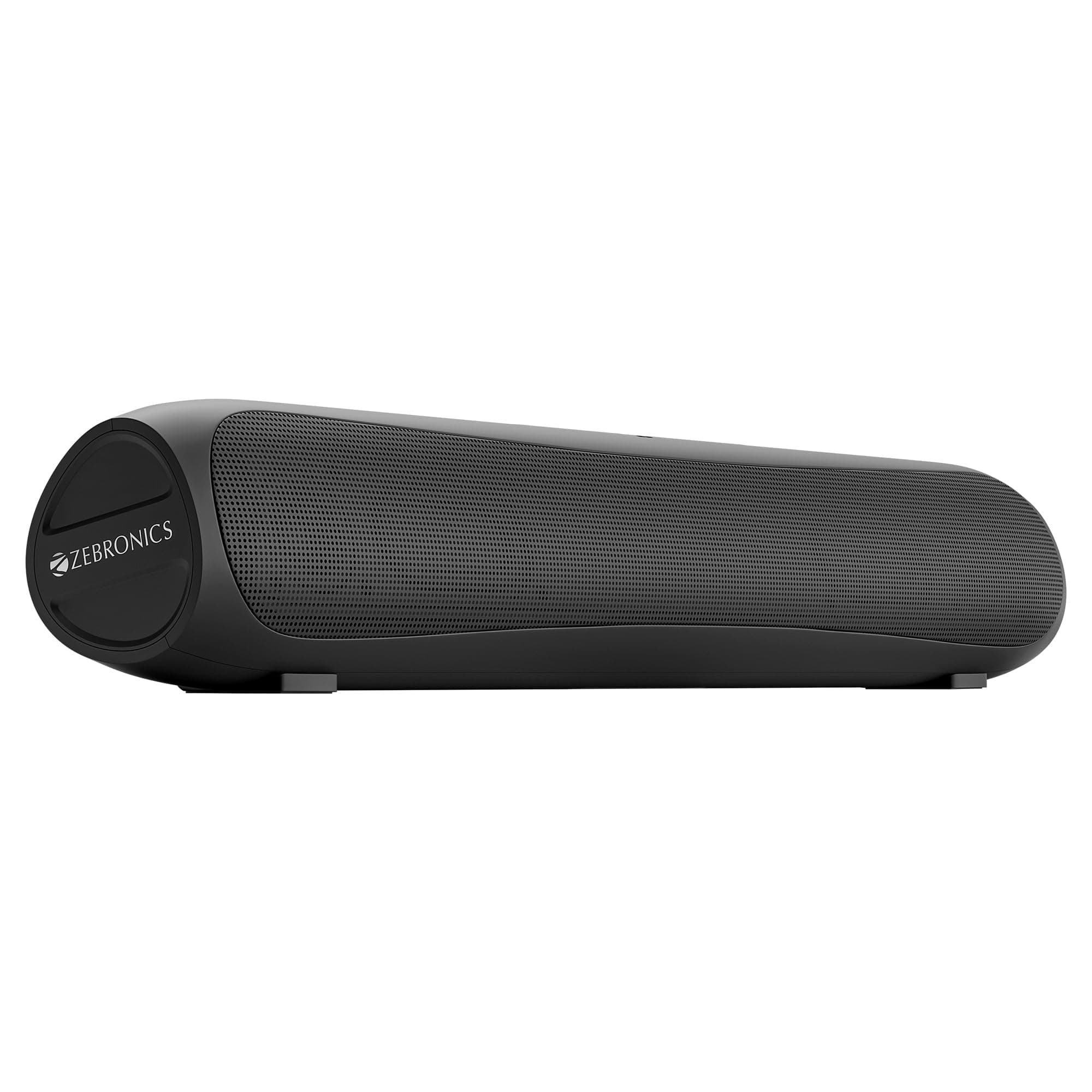 Zebronics Compact Soundbar, 18 Watts, Upto 6 Hours Playback, Dual 52mm Drivers, Dual Passive Radiators, TWS, Type-C Charging, USB, AUX, LED Indicator ...