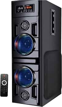 TRONESLA BANI 55W Tower Speaker with Bluetooth, AUX, FM Radio, SD Card Player