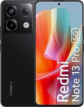 Redmi Note 13 Pro 5G (Midnight Black, 12GB RAM, 256GB Storage)