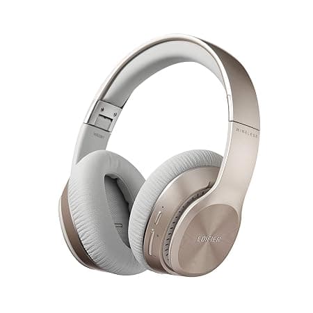 Edifier W820BT Wireless Bluetooth On Ear Headphone with Mic (Gold) Over-Ear