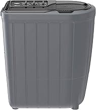 Whirlpool 6.5 Kg 5 Star Semi-Automatic Top Loading Washing Machine (SUPERB ATOM 65I55s, Grey)