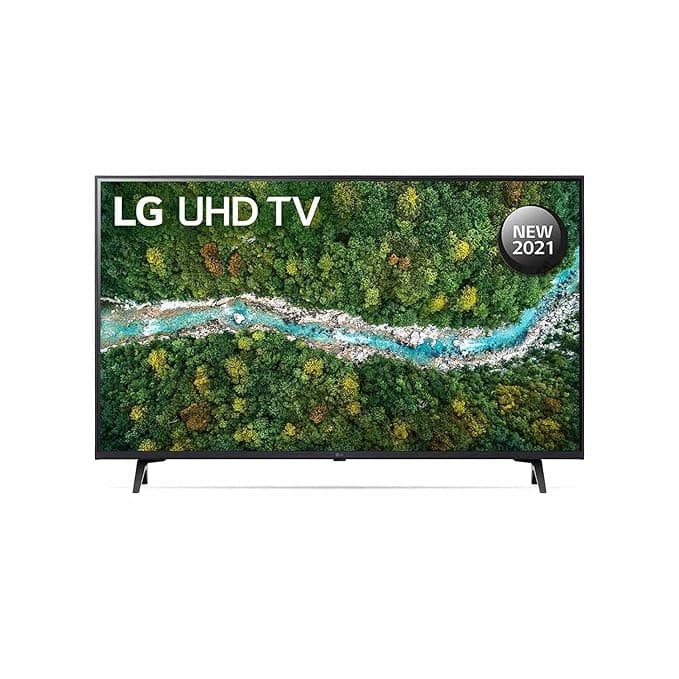 LG 109.2 cm (43 Inches) 4K Ultra HD Smart LED TV 43UP7740PTZ (Black) (2021 Model) Smart Televisions