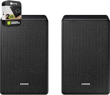 SAMSUNG SWA-9500S/ZA Wireless Rear Speaker Kit with Dolby Atmos for Soundbar Surround Sound Bundle with 2 YR CPS Enhanced Protection Pack
