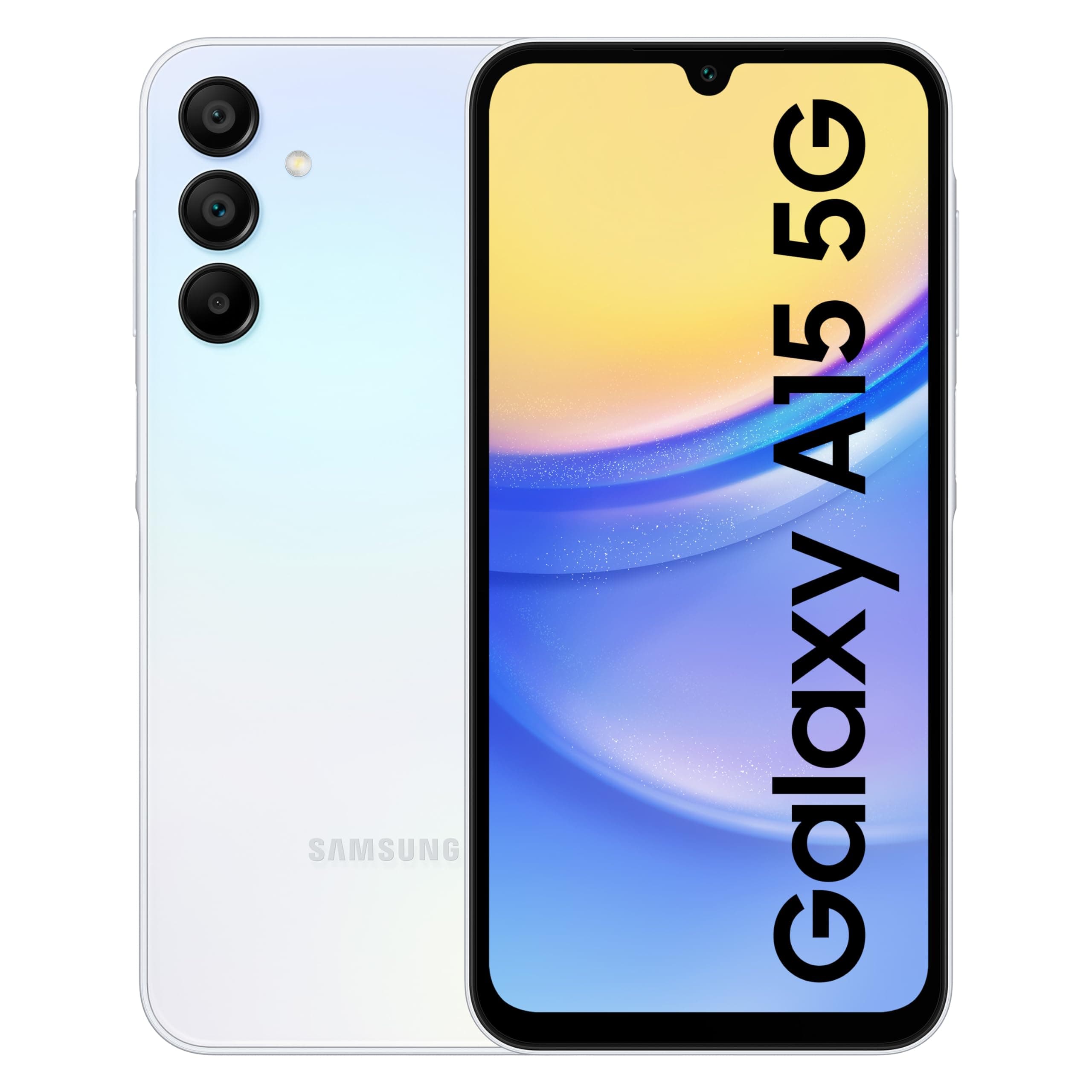Samsung Galaxy A15 5G (Light Blue, 8GB, 256GB Storage) | 50 MP Main Camera | Android 14 with One UI 6.0 | 16GB Expandable RAM | MediaTek Dimensity 610...