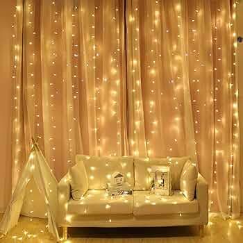 NIYAMAX 12 Meter 50 Led Waterproof, Copper Wire LED Decorative String Fairy Rice Lights for Indoor and Outdoor Decoration Lights, Festival, Party, Wed...
