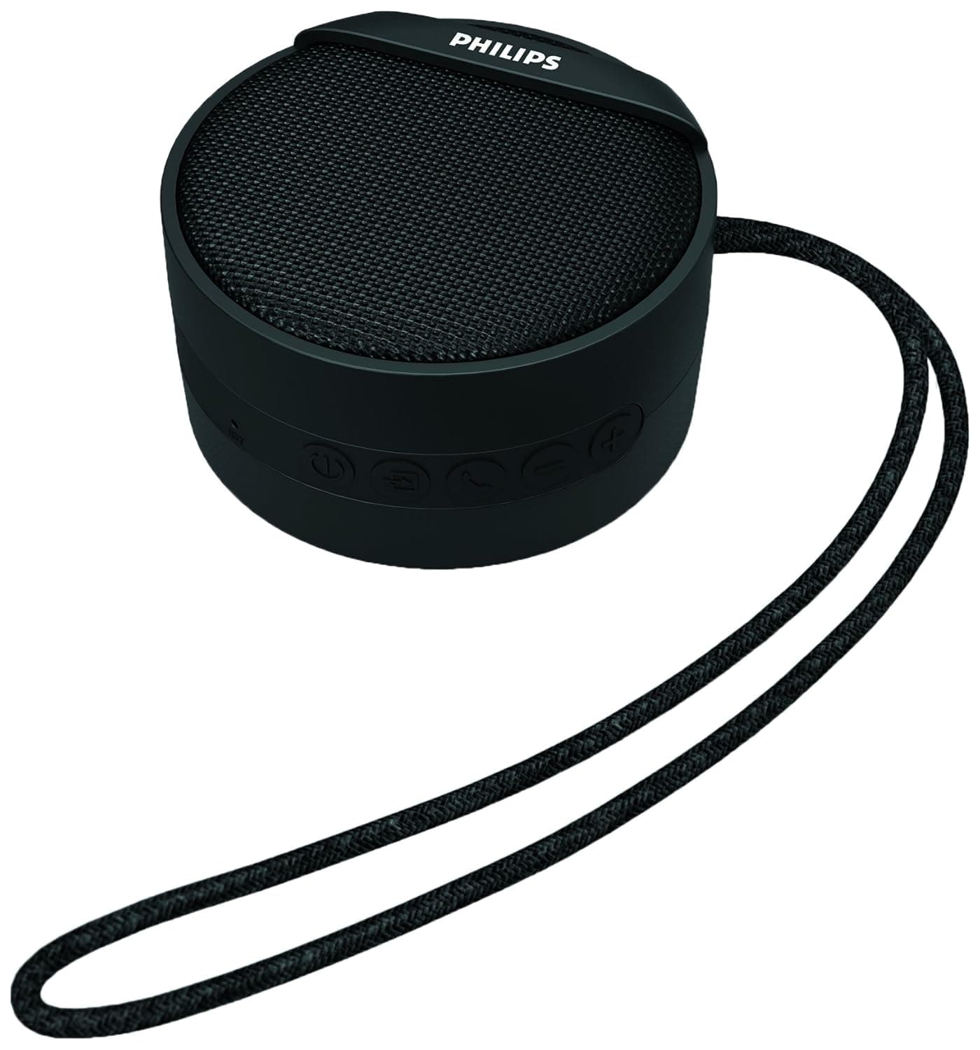 (Renewed) PHILIPS N-BT40BK/94 2 Watt Wireless Bluetooth Portable Speaker (Black) Speakers