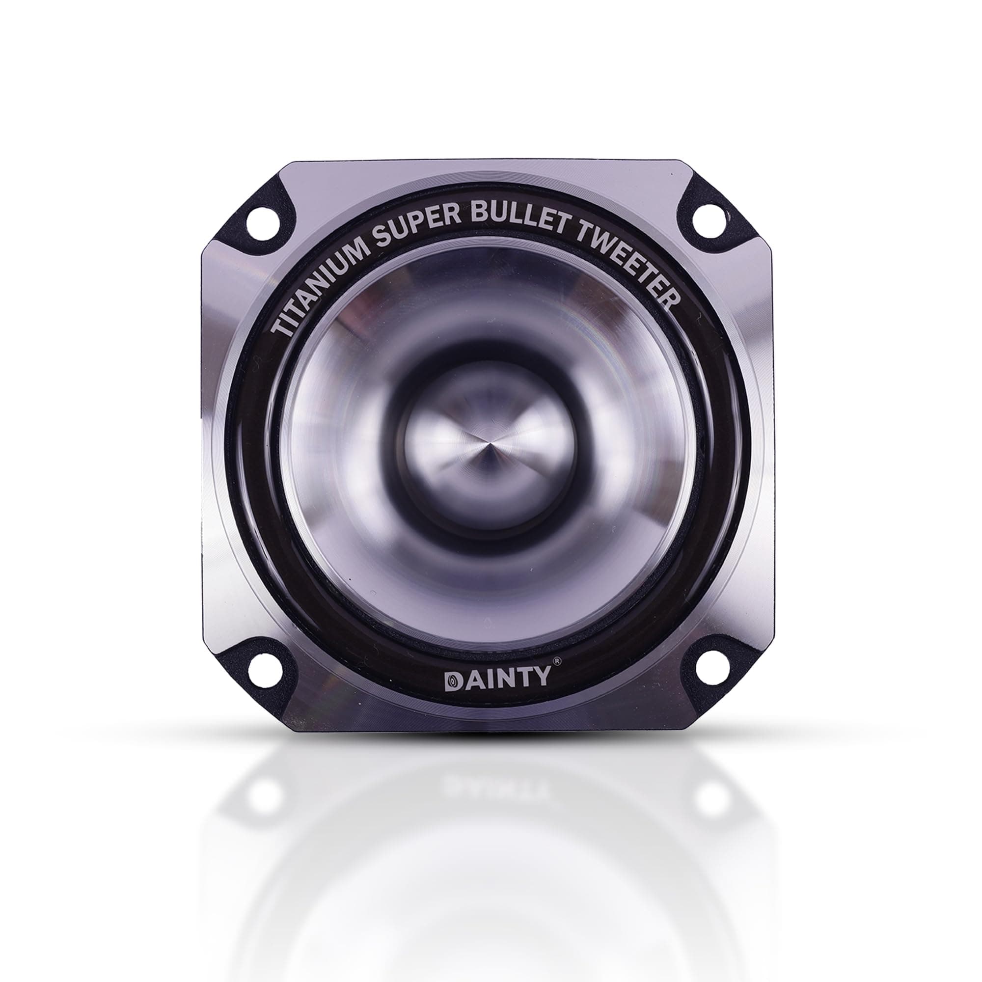 DAINTY Tweeter BTT-858 | Normal IMPENDANCE 8 | MAX Power 25W/50WRMS | Frequency 1.5K-20,000HZ | VOICECOIL 25.4MMKSV | Diaphragm Titanium | Sensitivity...