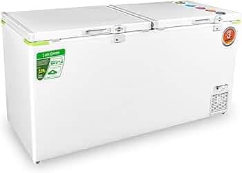 Rockwell GFR550DDET Double Door EUTECTIC Hard Top Deep Freezer(Glycol)- 523 Ltr (100% Copper Coil, 5 yrs compressor warranty)