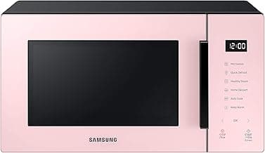 SAMSUNG 23 L Baker Series Microwave Oven (MS23T5012UP/TL, Pink, With Steamer Bowl)